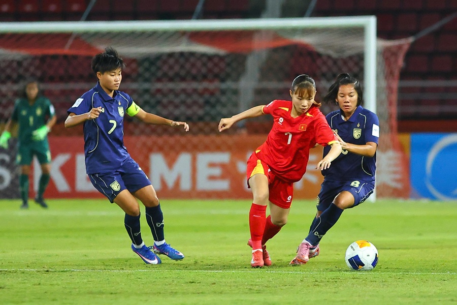 Bảng xếp hạng giải bóng đá U20 nữ châu Á 2026 mới nhất
