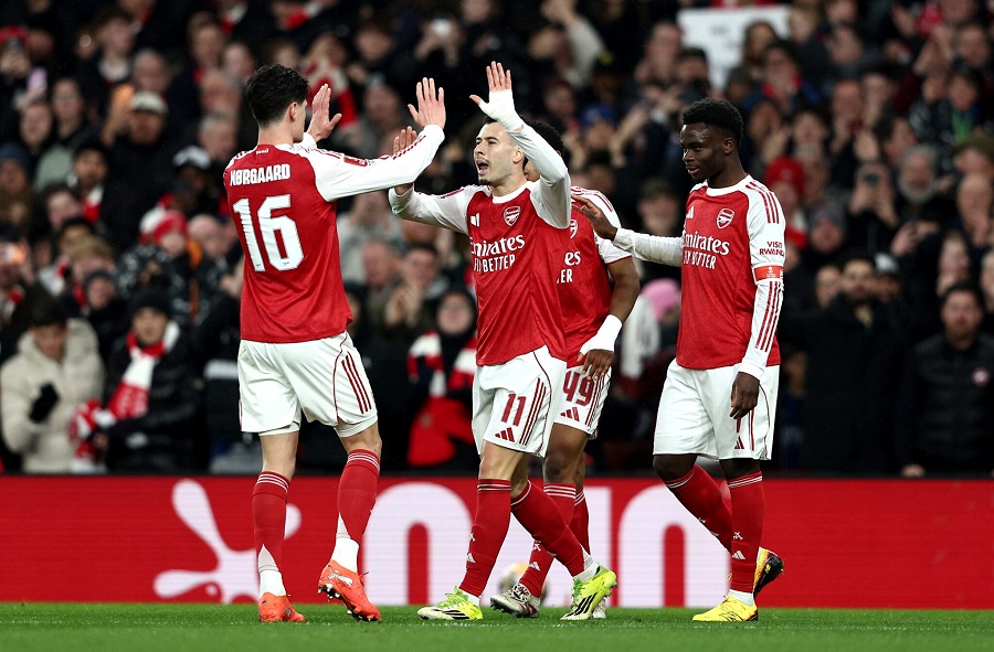 Đội hình dự kiến trận Arsenal gặp Sporting ở lượt đi vòng tứ kết Champions League