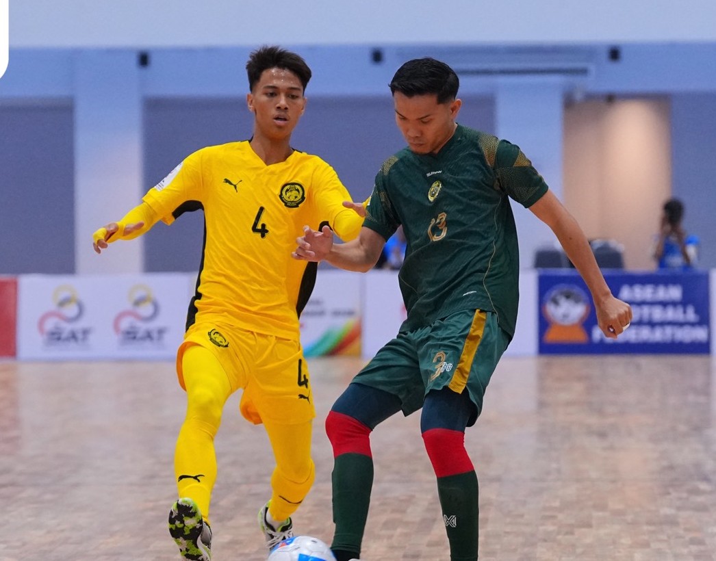 Futsal Malaysia chia tay giải Đông Nam Á bằng chiến thắng chật vật trước Brunei