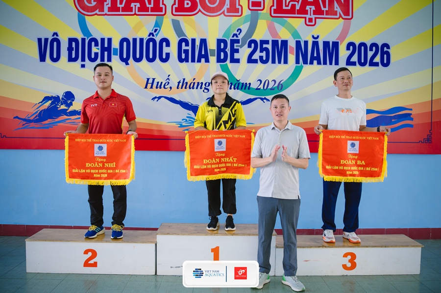 TP.HCM bứt tốc ngoạn mục, giành ngôi nhất toàn đoàn giải lặn VĐQG