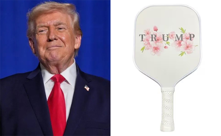 Tổng thống Mỹ Donald Trump mở rộng kinh doanh sang thiết bị pickleball Tổng thống Mỹ Donald Trump mở rộng kinh doanh sang thiết bị pickleball
