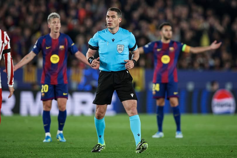 UEFA bác bỏ khiếu nại của Barcelona về tình huống Pubill để bóng chạm tay