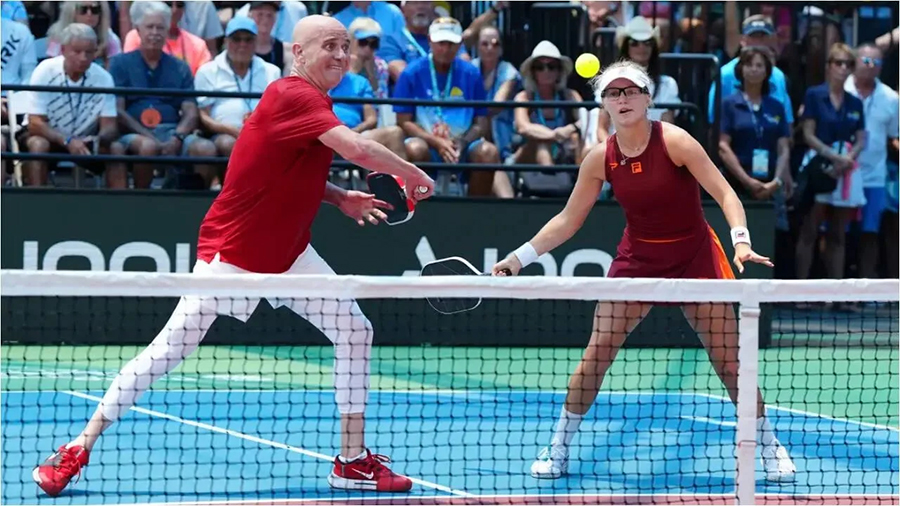 Pickleball Slam 4: Khi huyền thoại tennis chạm trán ngôi sao pickleball