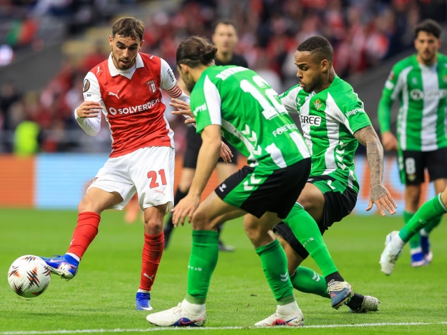 Tỷ lệ kèo trận Real Betis vs Braga, 2h00 ngày 17/4, Cúp C2 châu Âu