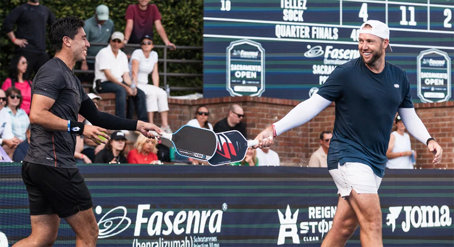 Jack Sock và Pablo Tellez lội ngược dòng vào bán kết đôi nam tại PPA Sacramento