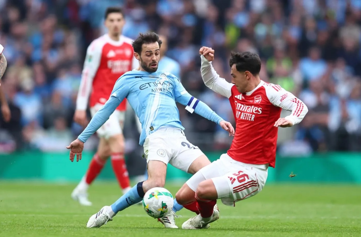 Đội hình ra sân trận Man City vs Arsenal ở Ngoại hạng Anh hôm nay