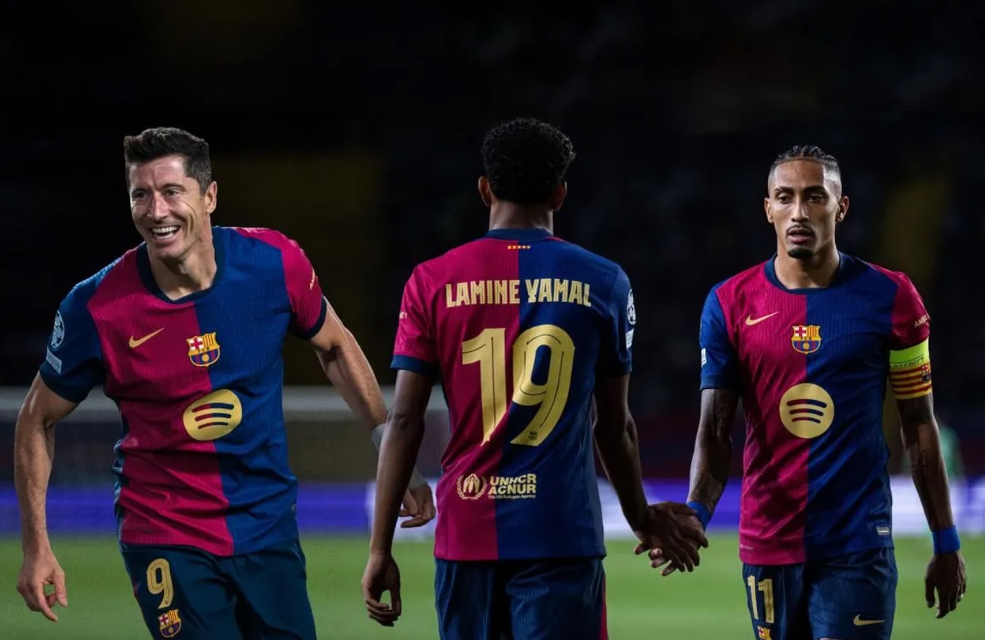 Bộ ba tấn công của Barcelona sụt giảm 35 bàn thắng so với mùa giải trước