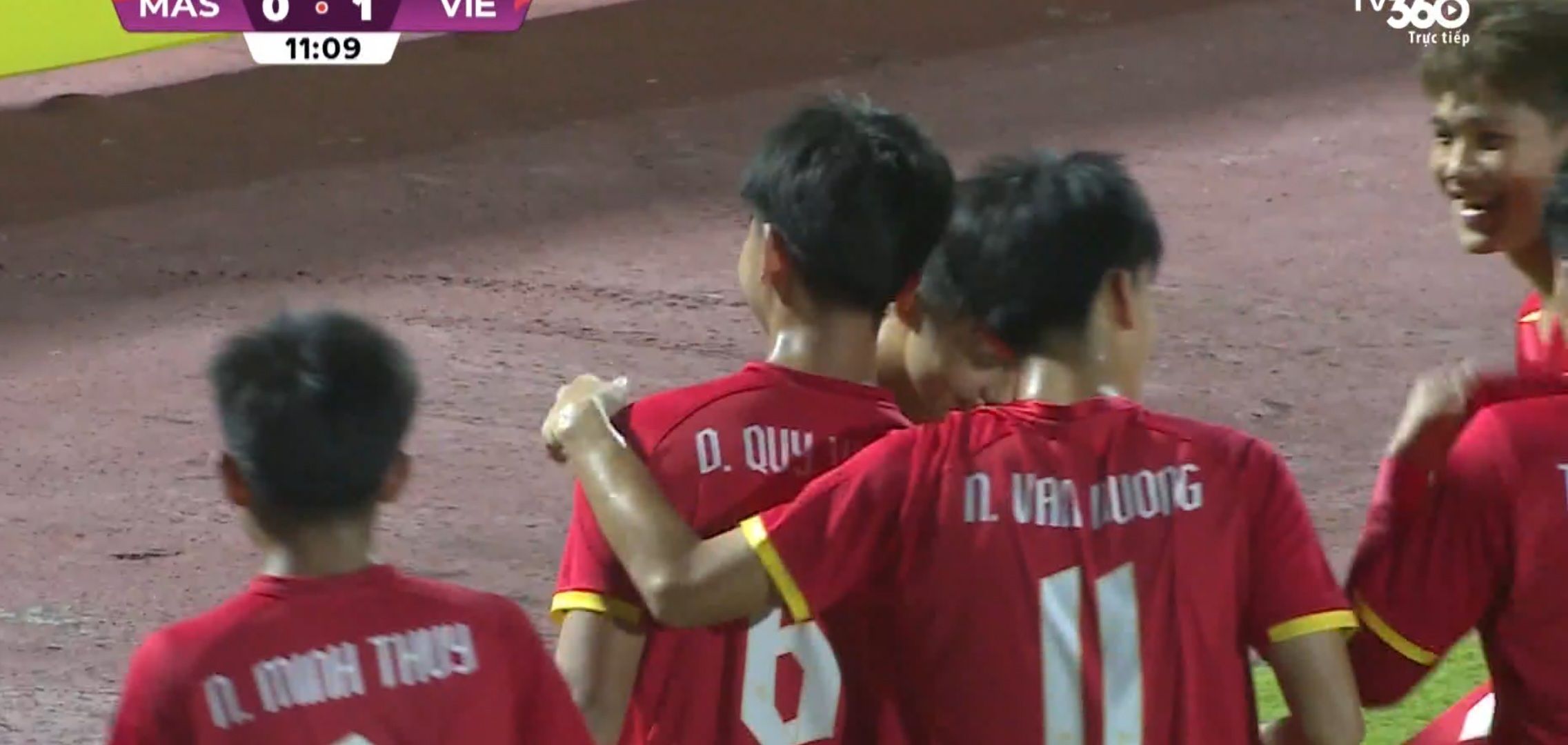 U17 Việt Nam và sự trùng hợp thú vị từ phút 11 trước Malaysia