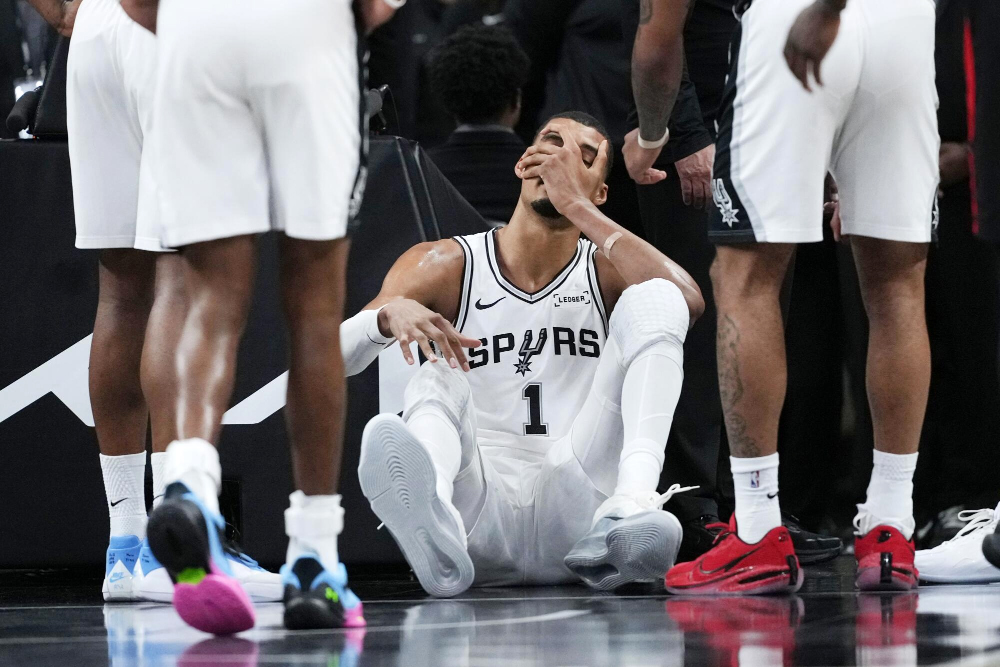 Mất đi "người khổng lồ" Wembanyama, San Antonio Spurs gặp khó trước sức mạnh của Blazers