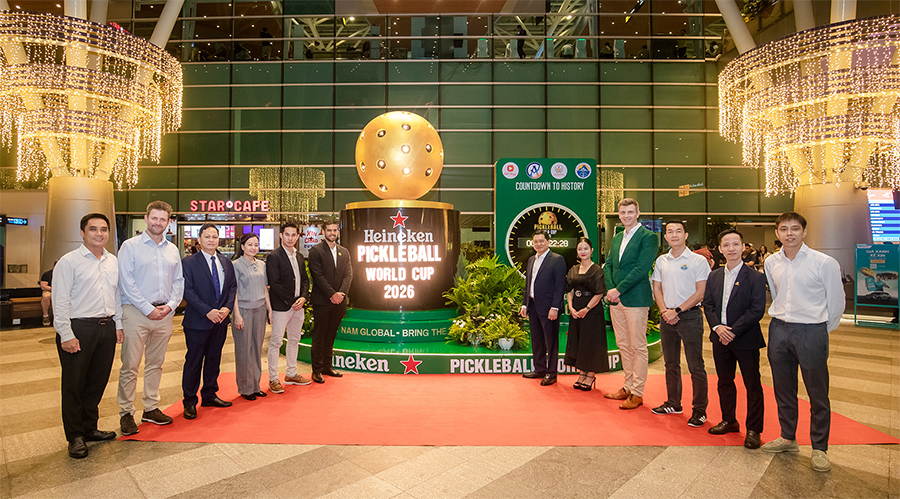 Đà Nẵng khánh thành đồng hồ đếm ngược hướng tới Pickleball World Cup 2026