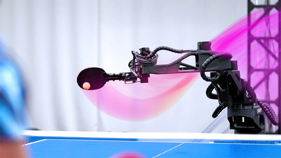 Robot bóng bàn đánh bại VĐV hàng đầu: Bước tiến mới của AI ngoài đời thực