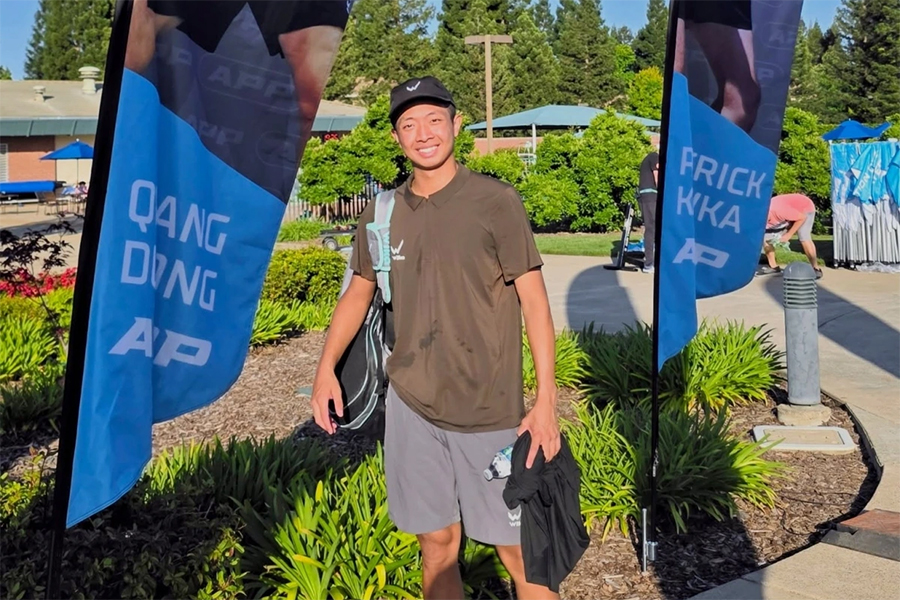 Quang Dương tái xuất đấu trường Mỹ, tham dự 3 nội dung tại APP Sacramento Open