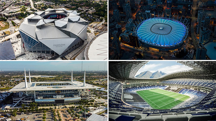 16 sân vận động đăng cai World Cup 2026: Công nghệ đỉnh cao và lịch sử giao thoa