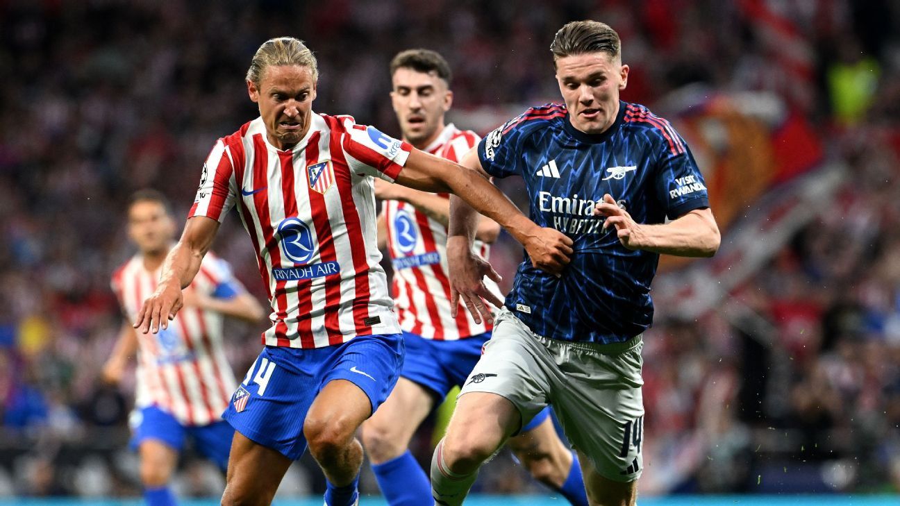 Arsenal và Atletico đang tranh giành nhau 18,5 triệu euro ở Champions League