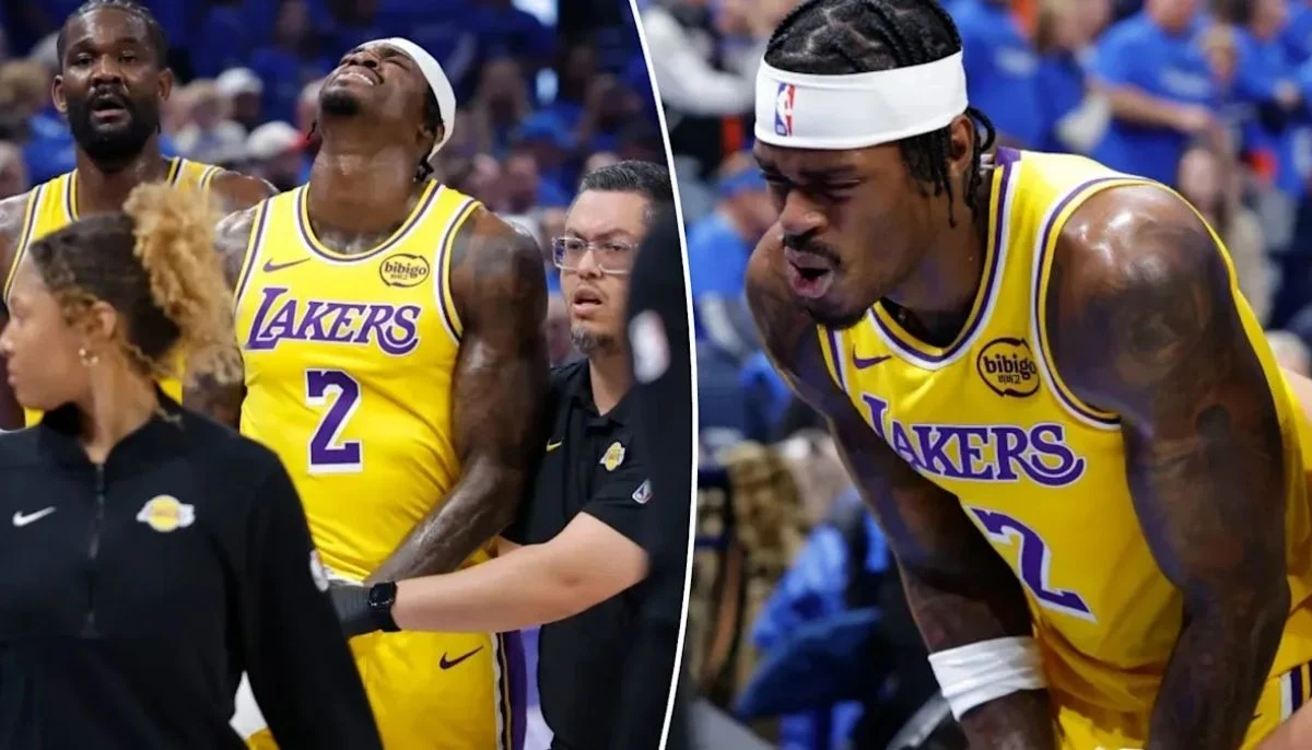 Tổn thất kép cho Lakers: Vừa thảm bại trước Thunder, vừa mất thêm chốt chặn phòng ngự