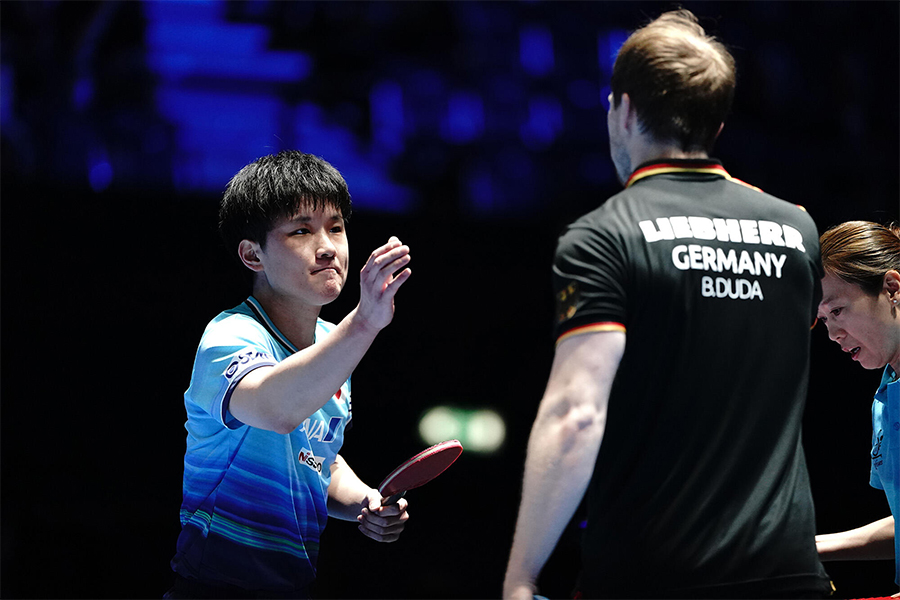 B&oacute;ng b&agrave;n Nhật Bản phục hận Đức, ch&iacute;nh thức gi&agrave;nh huy chương sau 2 kỳ World Team Championships