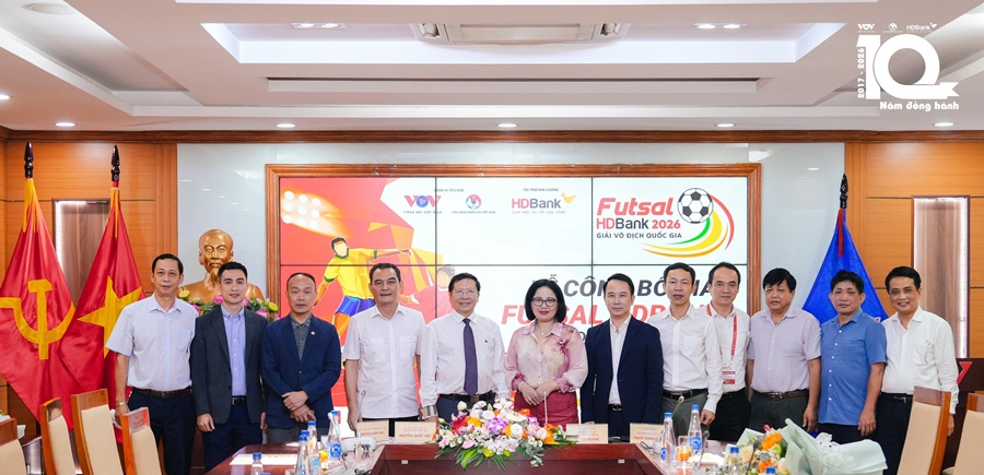 Giải Futsal HDBank VĐQG 2026: Tăng sức cạnh tranh, hướng ra châu Á