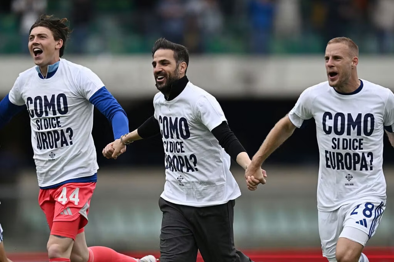 Como của Fabregas lần đầu tiên giành quyền dự cúp châu Âu sau khi lên hạng