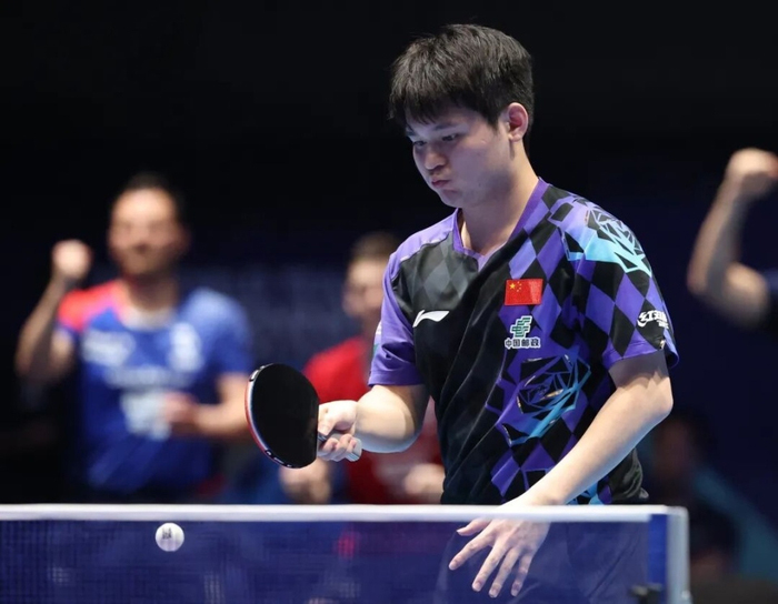 Sau thất bại trước Felix Lebrun, Lin Shidong đối mặt áp lực lớn từ người hâm mộ bóng bànTrung Quốc