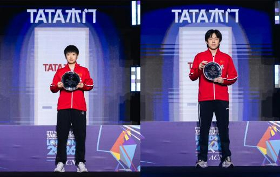 MVP gọi tên Sun Yingsha và Wang Chuqin sau chiến dịch toàn thắng của bóng bàn Trung Quốc MVP gọi tên Sun Yingsha và Wang Chuqin sau chiến dịch toàn thắng của bóng bàn Trung Quốc
