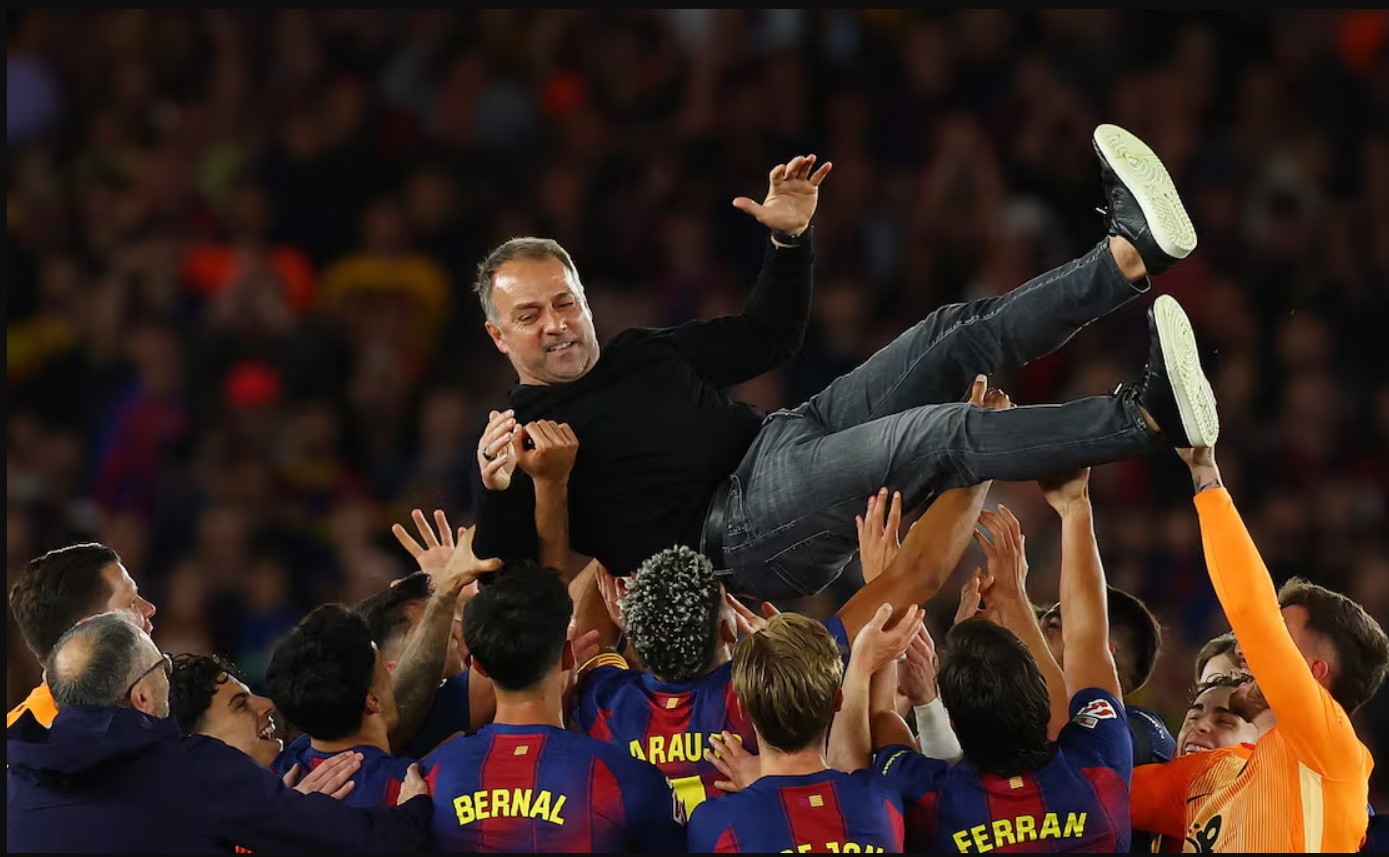 Barcelona đang chờ phá những kỷ lục nào dưới thời Flick?