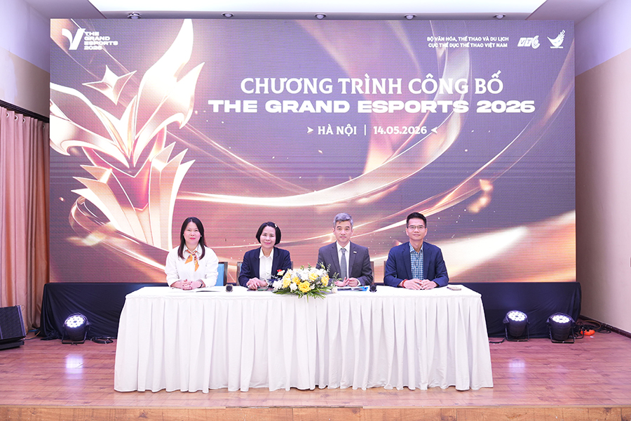 Esports Grand Championship 2026: Thủ đ&ocirc; H&agrave; Nội trở th&agrave;nh t&acirc;m điểm Esports ch&acirc;u &Aacute;