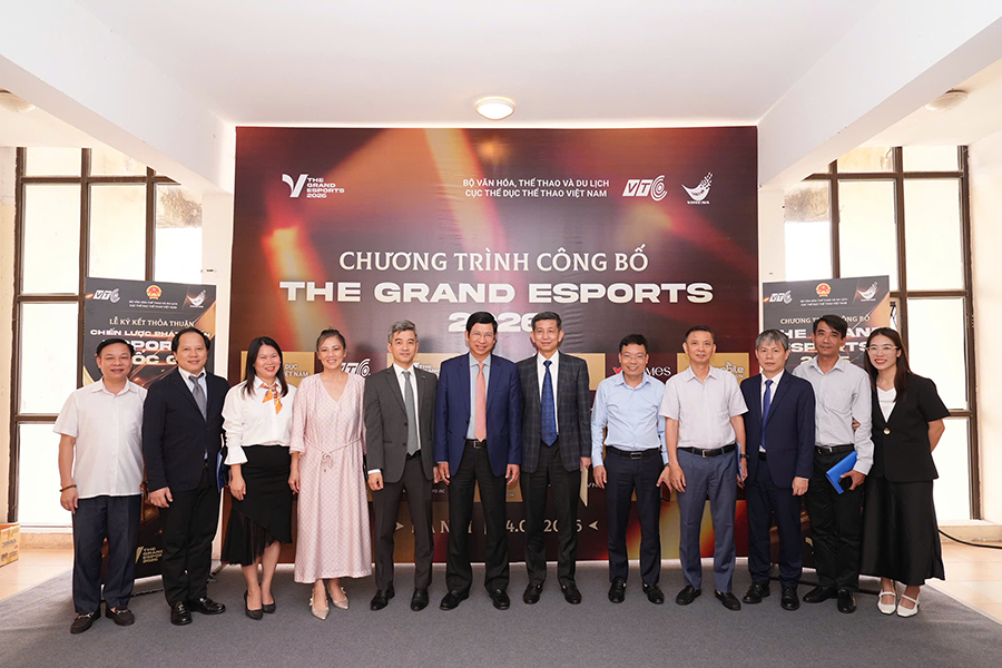 The Grand Esports 2026 ra mắt: Việt Nam đặt mục ti&ecirc;u x&acirc;y dựng hệ sinh th&aacute;i Esports quốc gia