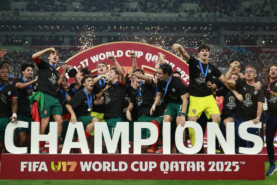 Bồ Đào Nha trở thành cựu vương ngay từ vòng loại U17 World Cup
