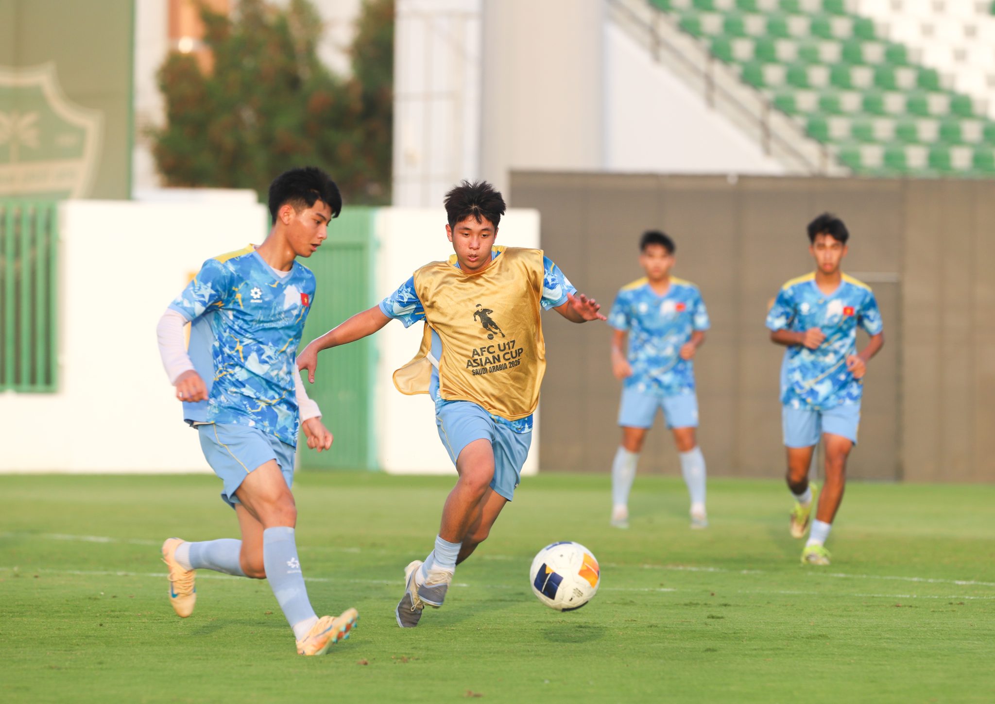 U17 Việt Nam đầy khí thế trước giờ quyết đấu Australia ở tứ kết châu Á