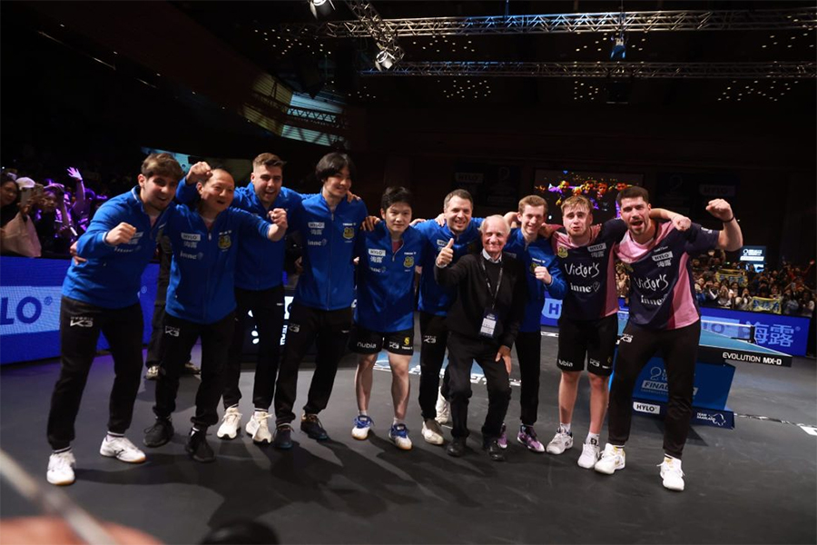 Fan Zhendong thua cả hai trận, Saarbrücken vẫn đăng quang Champions League bóng bàn châu Âu