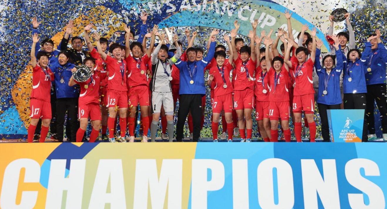 Triều Tiên hủy diệt Nhật Bản, vô địch U17 nữ châu Á đầy thuyết phục