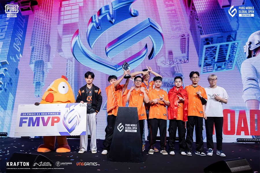 Team Flash vô địch PMGO SEA Finals 2026, PUBG Mobile Việt Nam thống trị Đông Nam Á