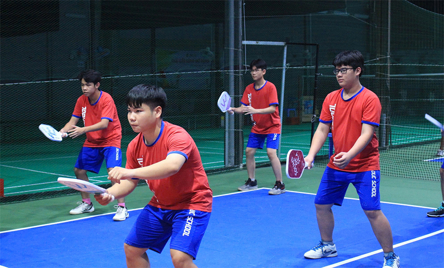 Pickleball đang trở thành môn thể thao học đường mới trên toàn thế giới