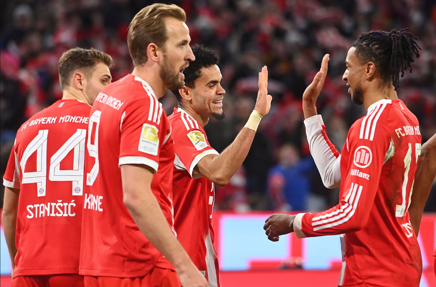 Bayern Munich đứng thứ 2 trong lịch sử về số bàn thắng trong một mùa giải