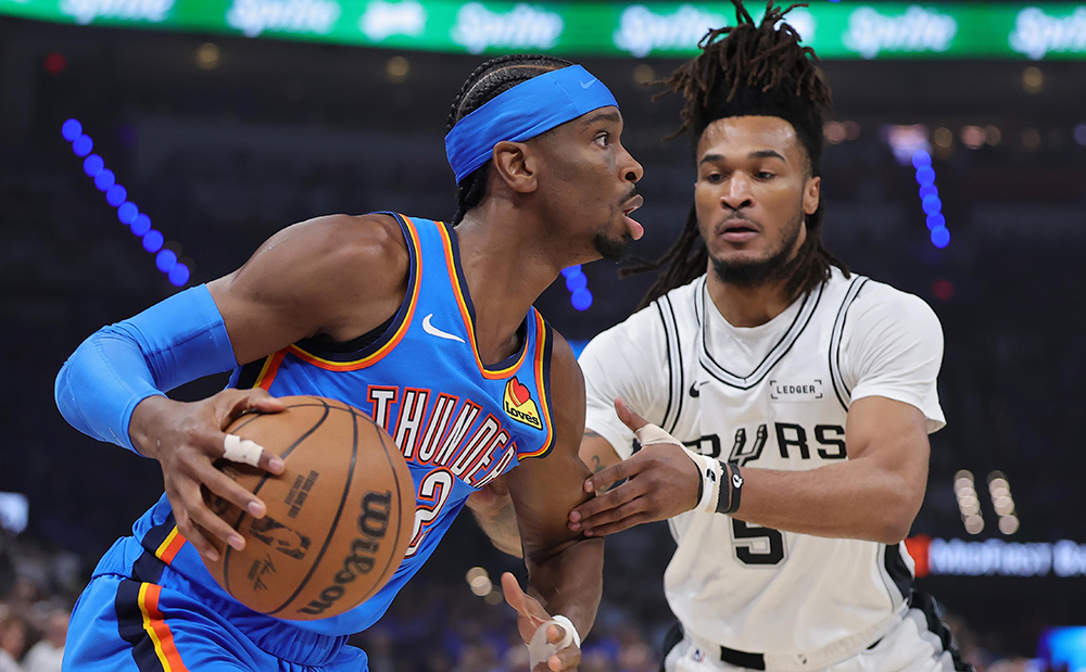 Shai Gilgeous-Alexander tỏa sáng, OKC Thunder cân bằng tỷ số 1-1 series chung kết miền Tây NBA