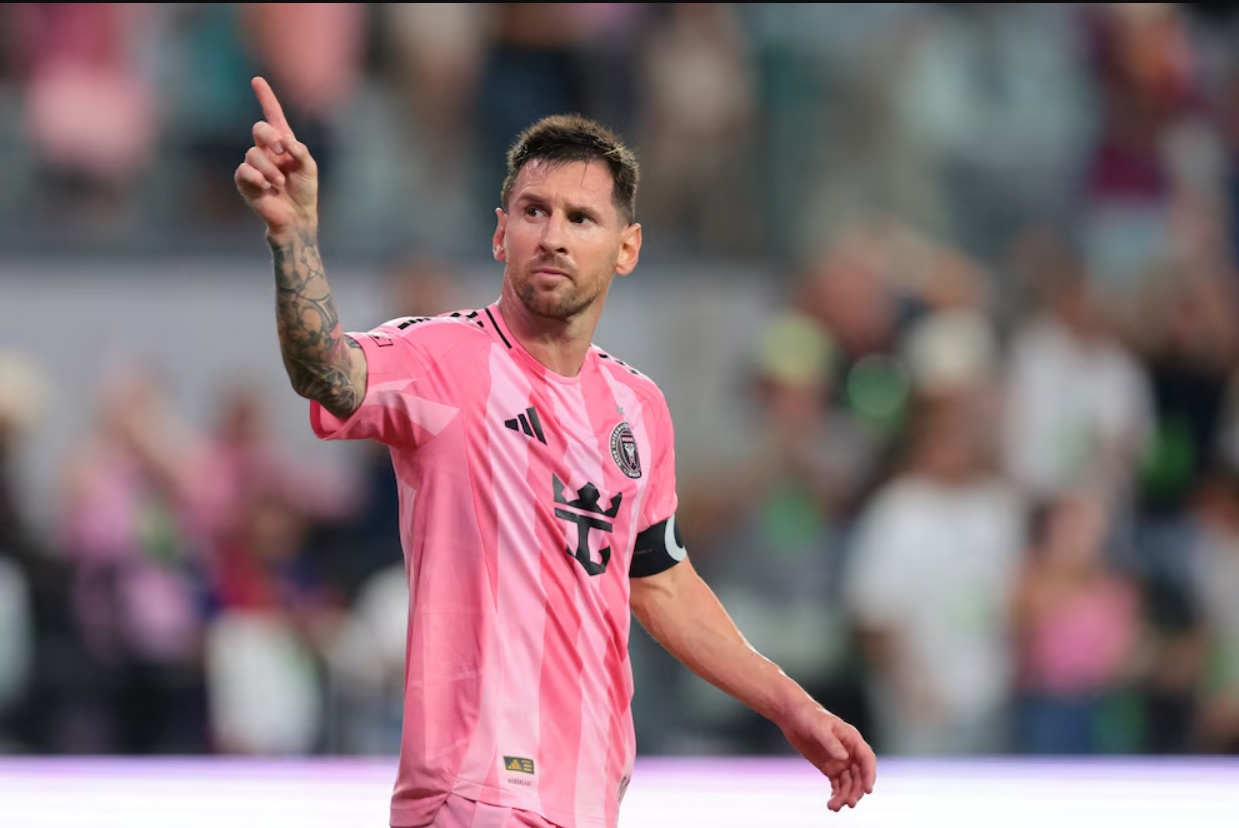 Messi hai lần kiến tạo cho Inter Miami trong hiệp 1 kh&oacute; tin với 8 b&agrave;n thắng