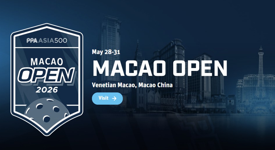 Lịch thi đấu Giải Pickleball Macao Open 2026: Các tay vợt Việt Nam vắng bóng Lịch thi đấu Giải Pickleball Macao Open 2026: Các tay vợt Việt Nam vắng bóng