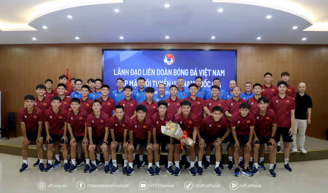 U19 Việt Nam nhận nhiệm vụ trước ngày sang Indonesia dự giải Đông Nam Á