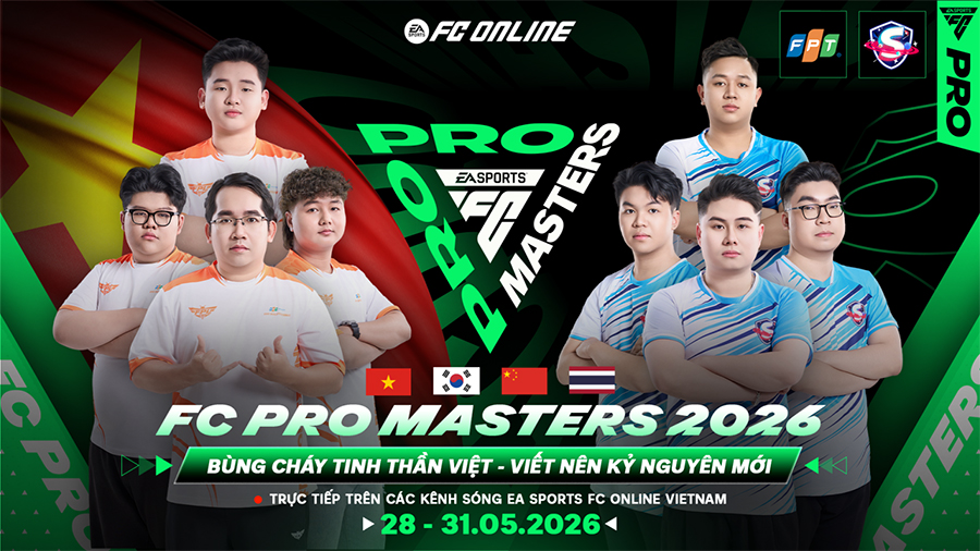 Lịch thi đấu FC Pro Mastes 2026 hôm nay mới nhất