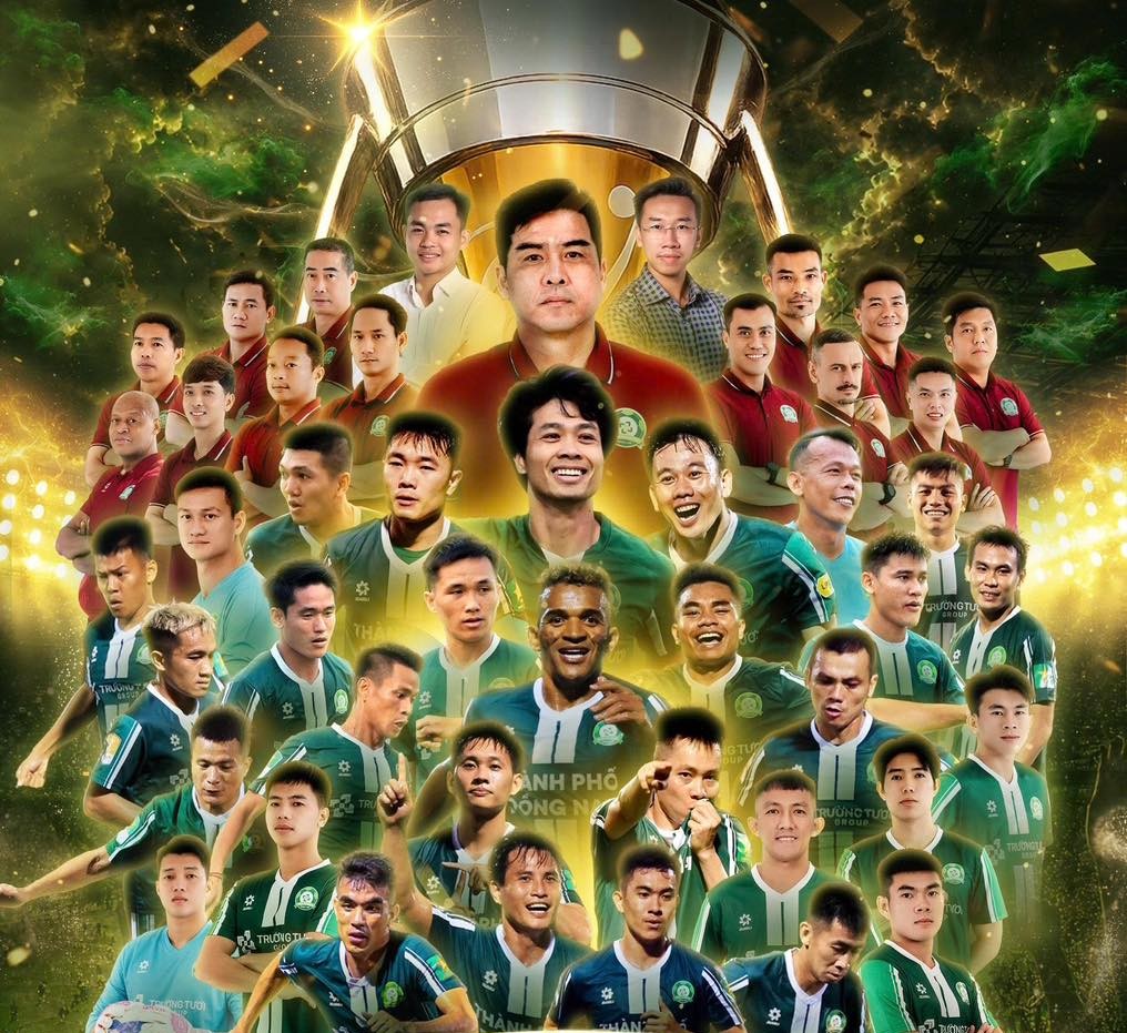 Công Phượng tỏa sáng, Đồng Nai vô địch hạng Nhất và giành vé lên V.League
