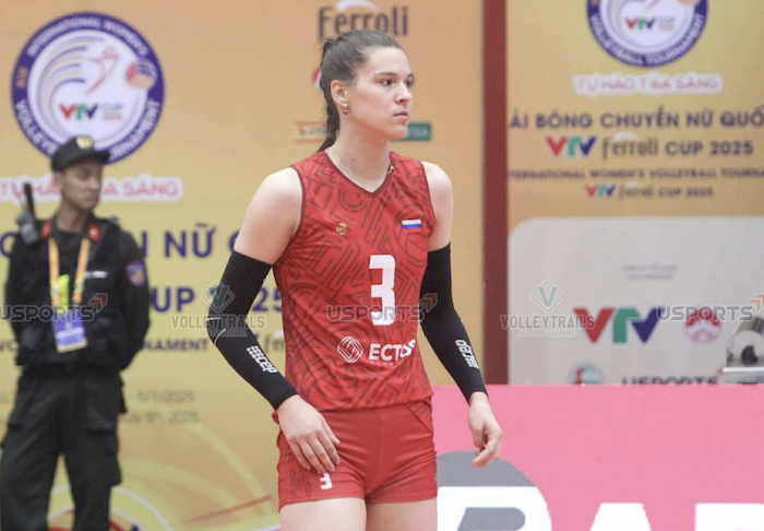 MVP VTV Cup hai năm liên tiếp góp mặt trong danh sách đội tuyển Nga 2026