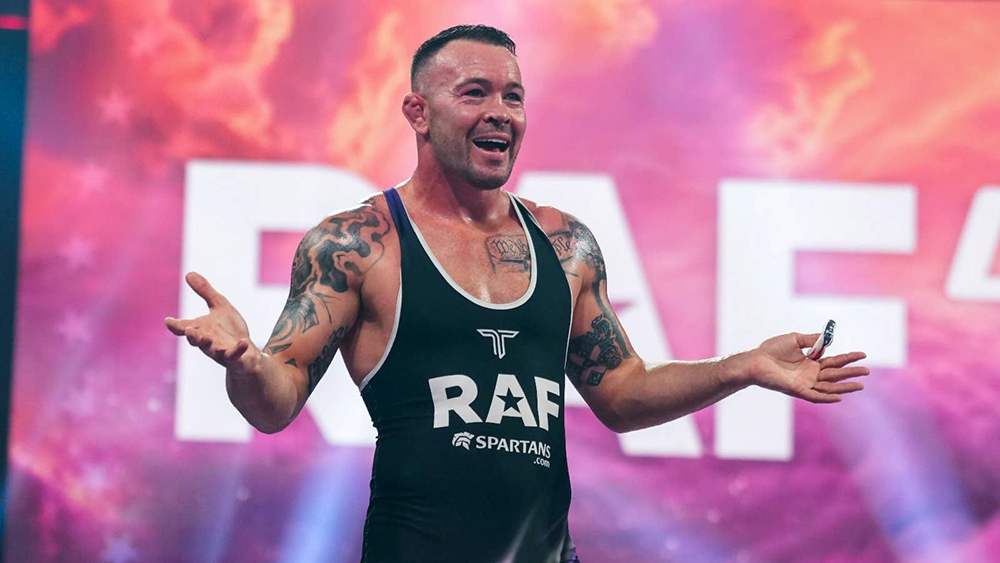 Gác lại sự nghiệp MMA, cựu sao UFC Colby Covington tiếp tục thể hiện sự thống trị trên thảm vật RAF
