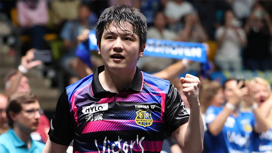 Fan Zhendong giành trọn 2 điểm đơn, đưa Saarbrücken hoàn tất cú ăn ba lịch sử của bóng bàn châu Âu
