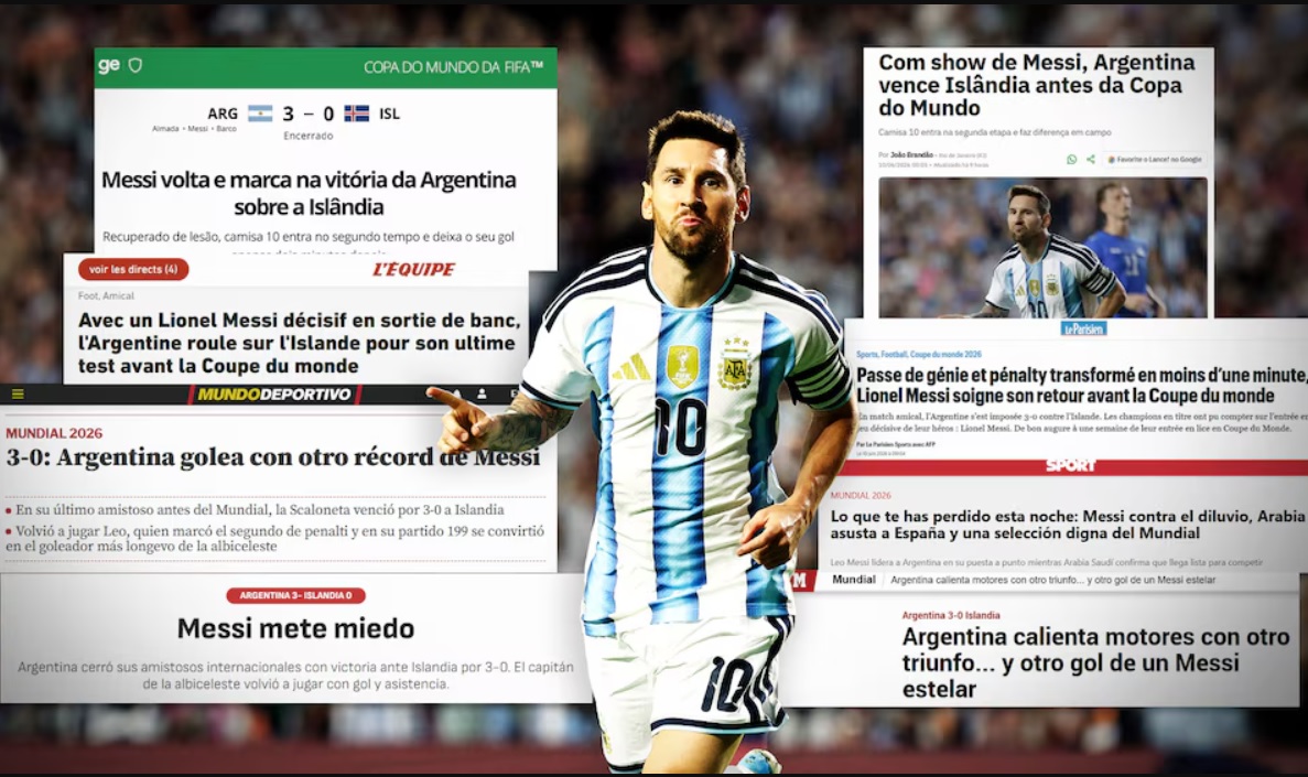 Messi nhận cơn mưa lời khen trước thềm World Cup 2026