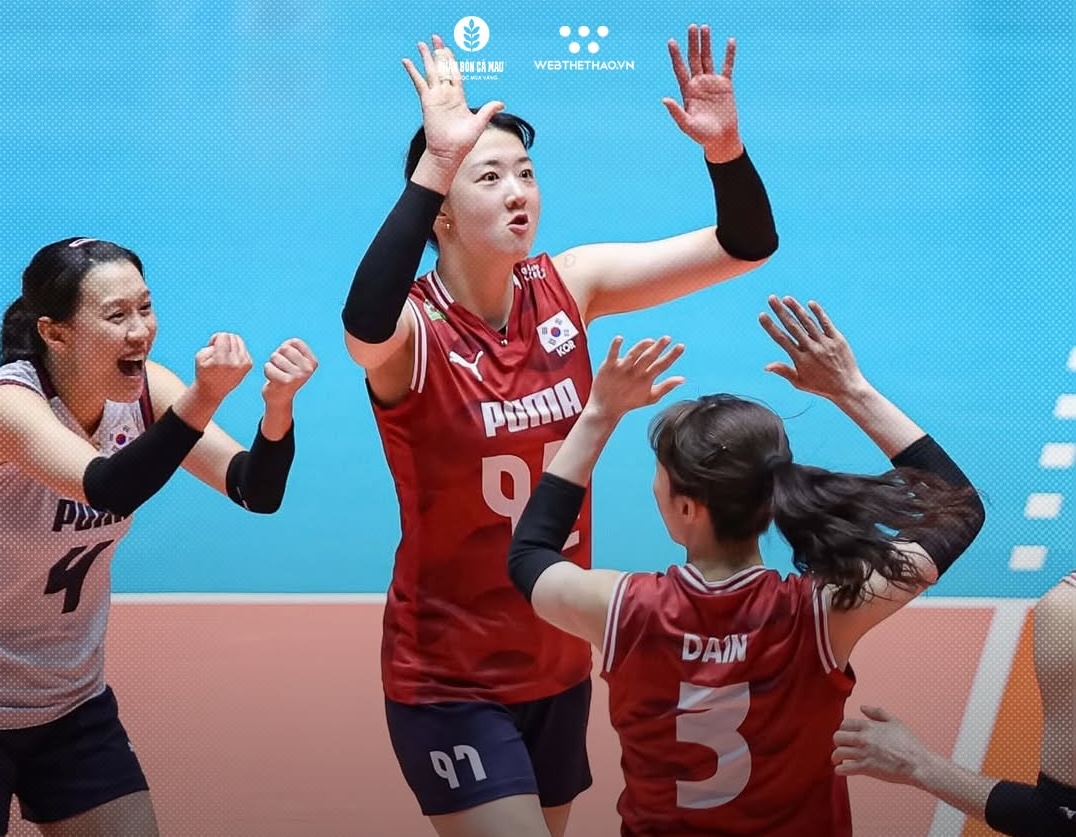 Hàn Quốc giành ngôi đầu bảng nghẹt thở, sẵn sàng đụng độ Việt Nam tại bán kết AVC Cup 2026