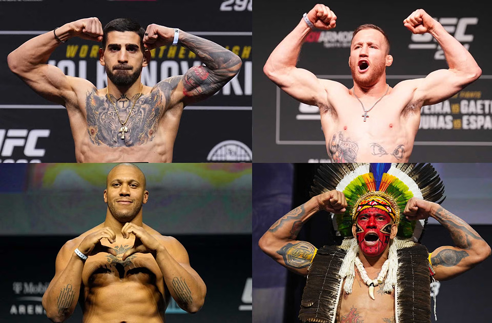 Cân ký UFC Nhà Trắng: Topuria đại chiến Gaethje, Alex Pereira khoe "body" hạng nặng