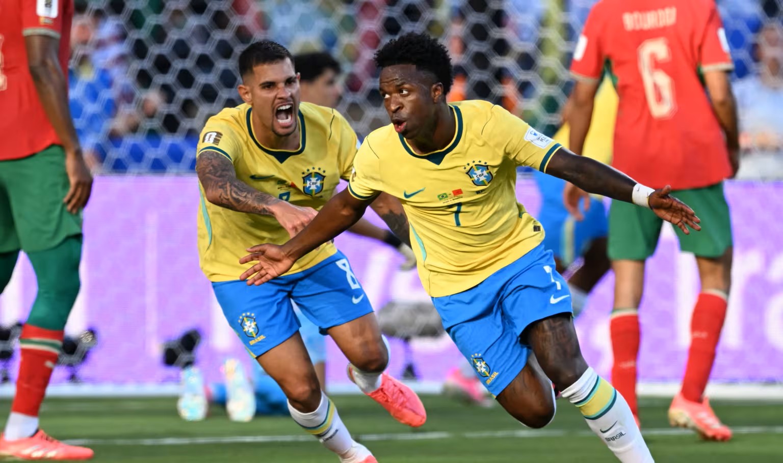 Vinicius cứu Brazil khỏi thất bại trước Marốc ở World Cup 2026
