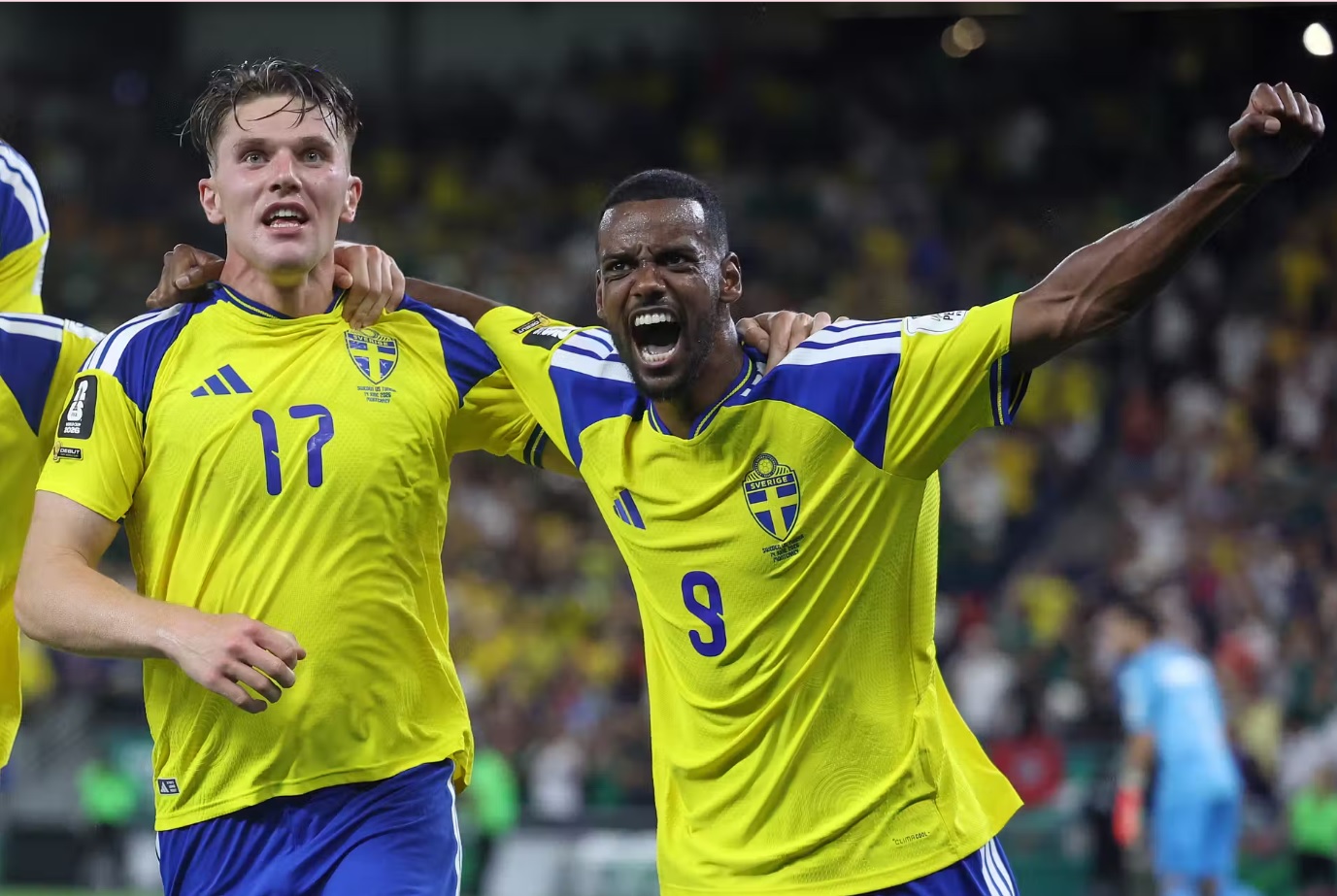 Thụy Điển trình làng cặp tiền đạo đáng sợ bậc nhất World Cup 2026