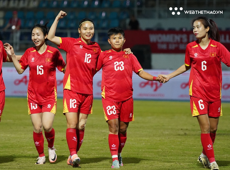 Tuyển nữ Việt Nam tiếp tục dẫn đầu Đông Nam Á trên bảng xếp hạng FIFA