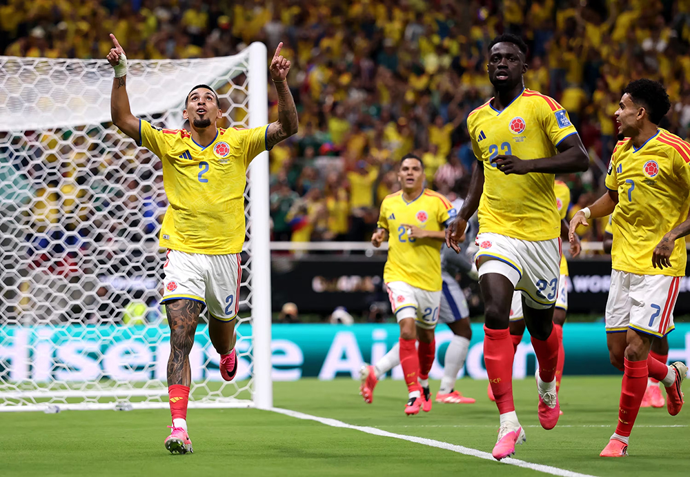 Daniel Munoz phá vỡ bức tường phòng ngự CHDC Congo, đưa Colombia vào vòng knock-out